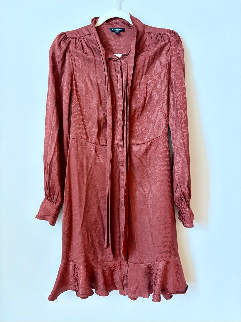 Express Neck Tie Portofino Dress